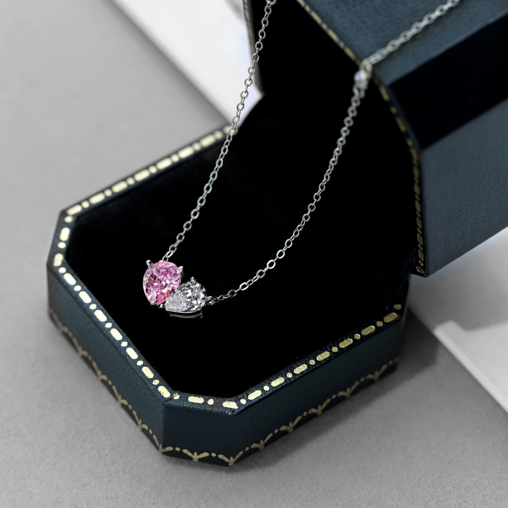 [Rose Jewels]Unique Heart Shape Necklace