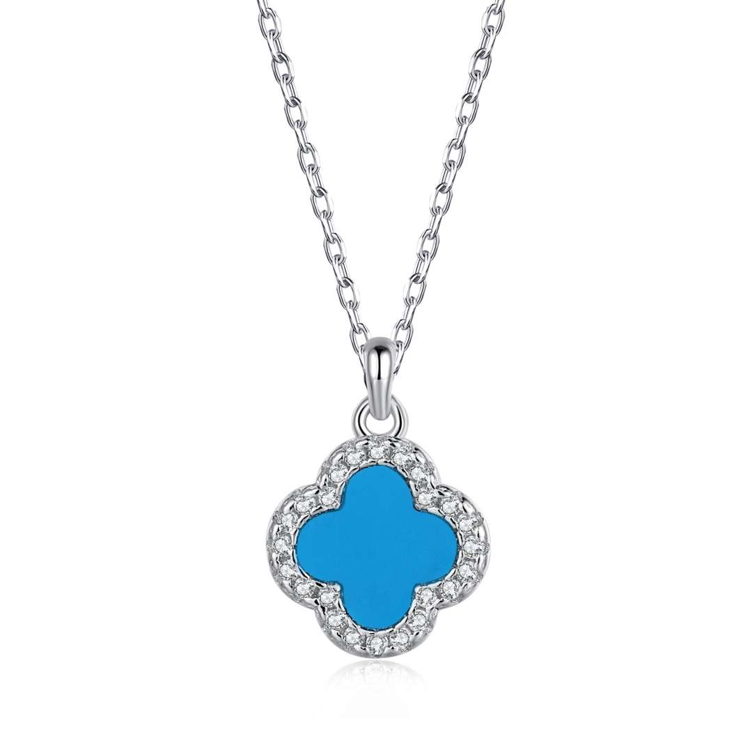 [Rose Jewels]Dainty Flower Shape Necklace