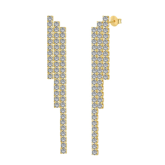 [Rose Jewels]Luxurious Dainty Banquet Earrings