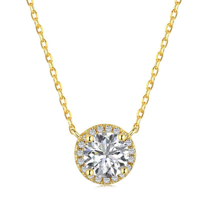 [Rose Jewels]Luxurious Round Cut Necklace