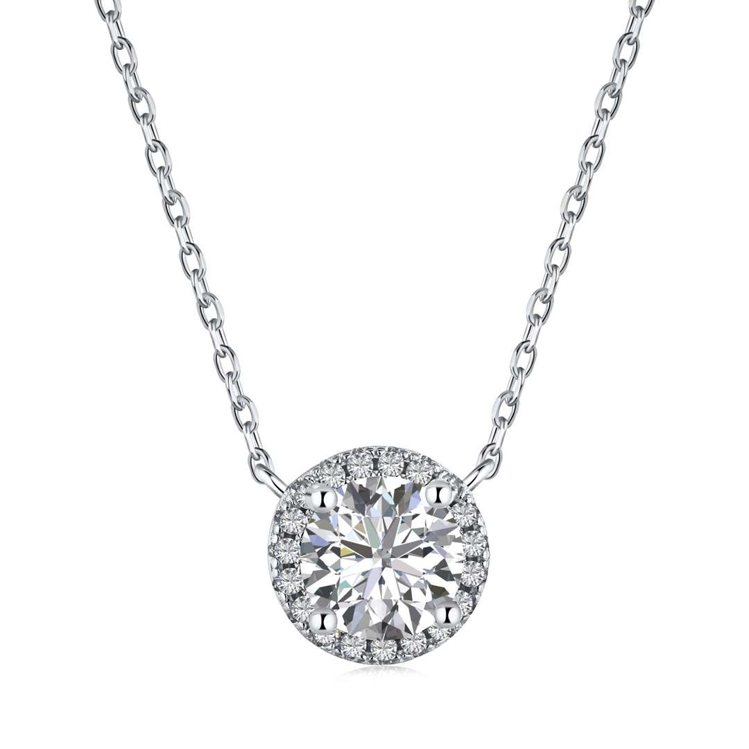 [Rose Jewels]Luxurious Round Cut Necklace