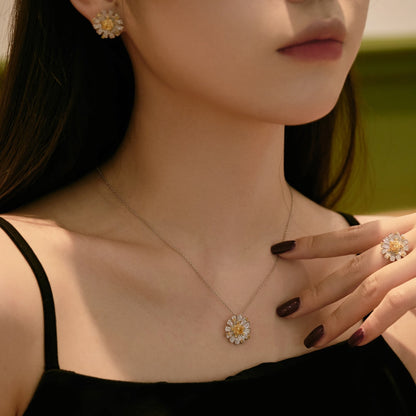 [Rose Jewels]Exquisite Daisy Necklace