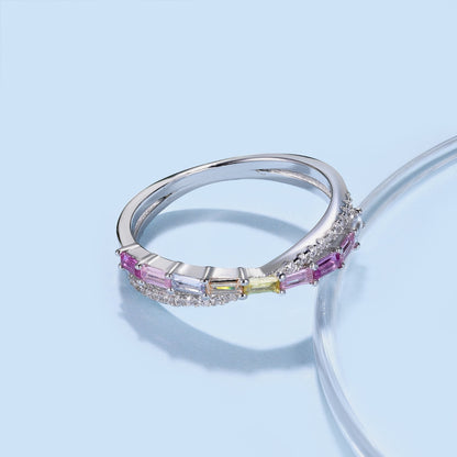 [Rose Jewels]Energetic Elegant Radiant Cut Party Ring