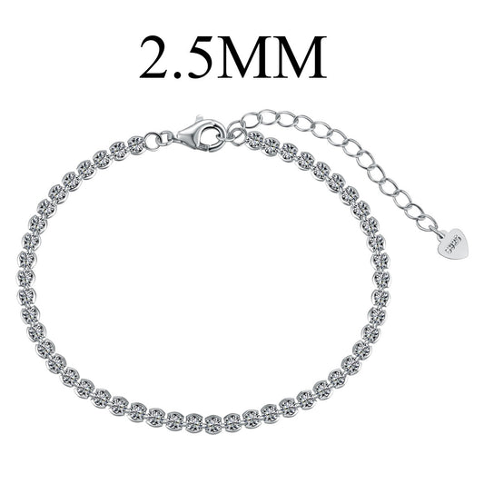 [Rose Jewels]Dazzling Sparkling Round Cut Daily Bracelet