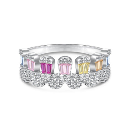 [Rose Jewels]Gorgeous Radiant Cut Daily Ring