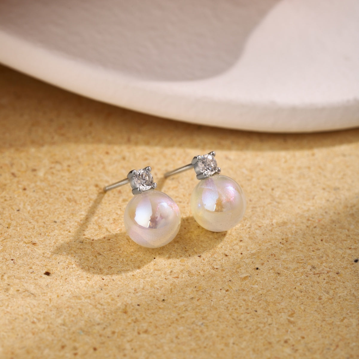 [Rose Jewels]Symphony Mermaid Pearl Earrings