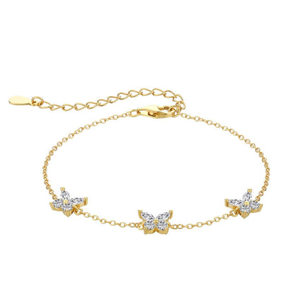 [Rose Jewels]Radiant Butterfly Shape Necklace