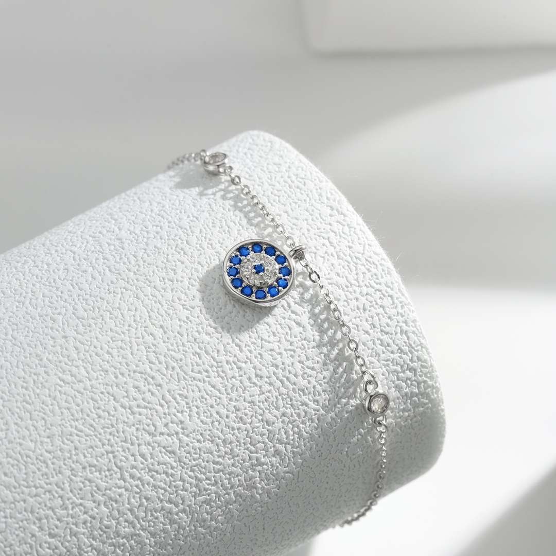 [Rose Jewels]Devil's Eye Round Shape Bracelet