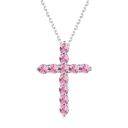 [Rose Jewels]Unique Cross Shape Necklace